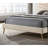 Mid-Century   Flannelette Chevron Tufted Design 1  Bed Padded Headboard  Furniture-1905102899