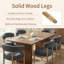 Chaise de salle à manger rembourrée (ensemble de 6)-2133686857