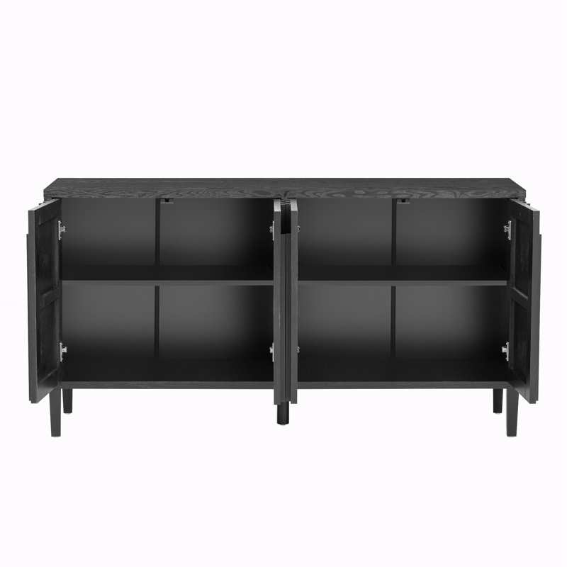 Buffet with Storage, Black
