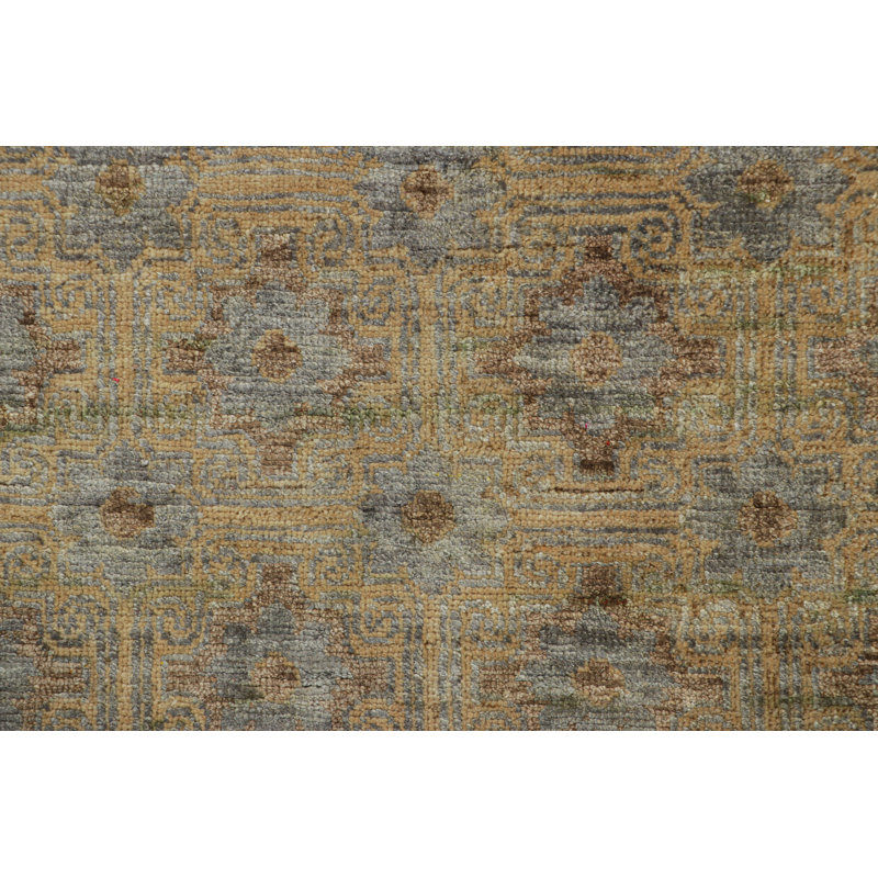 One-of-a-Kind 2'0x6'6 Hand Knotted Area Rug