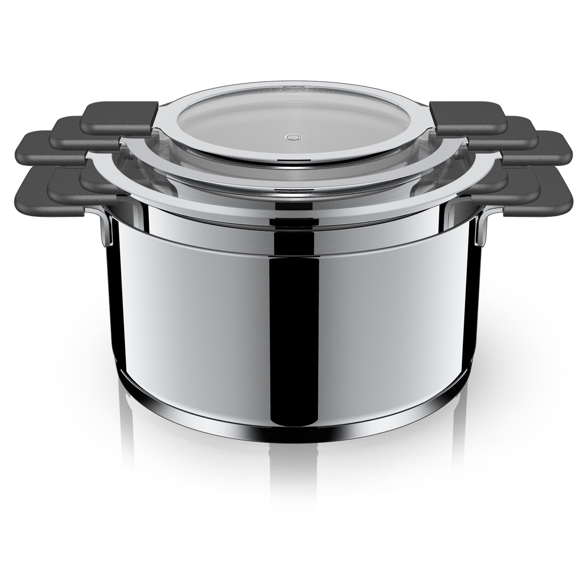 12 Stainless Steel Pan by Ozeri with ETERNA, a 100