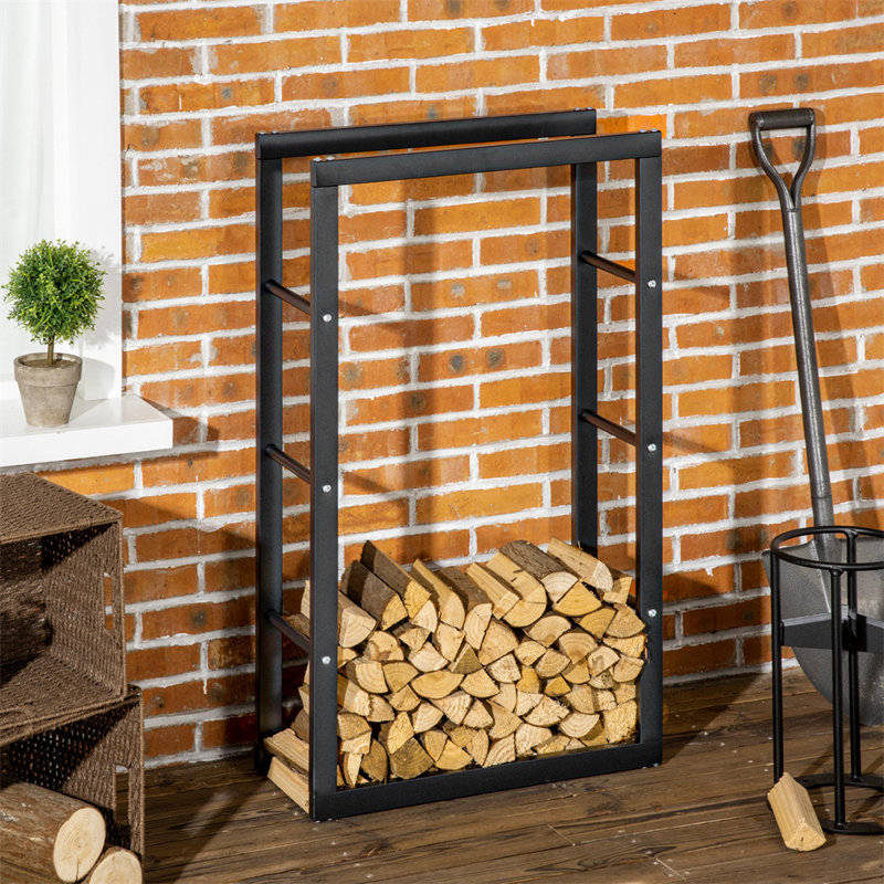 60cm W Metal Log Rack