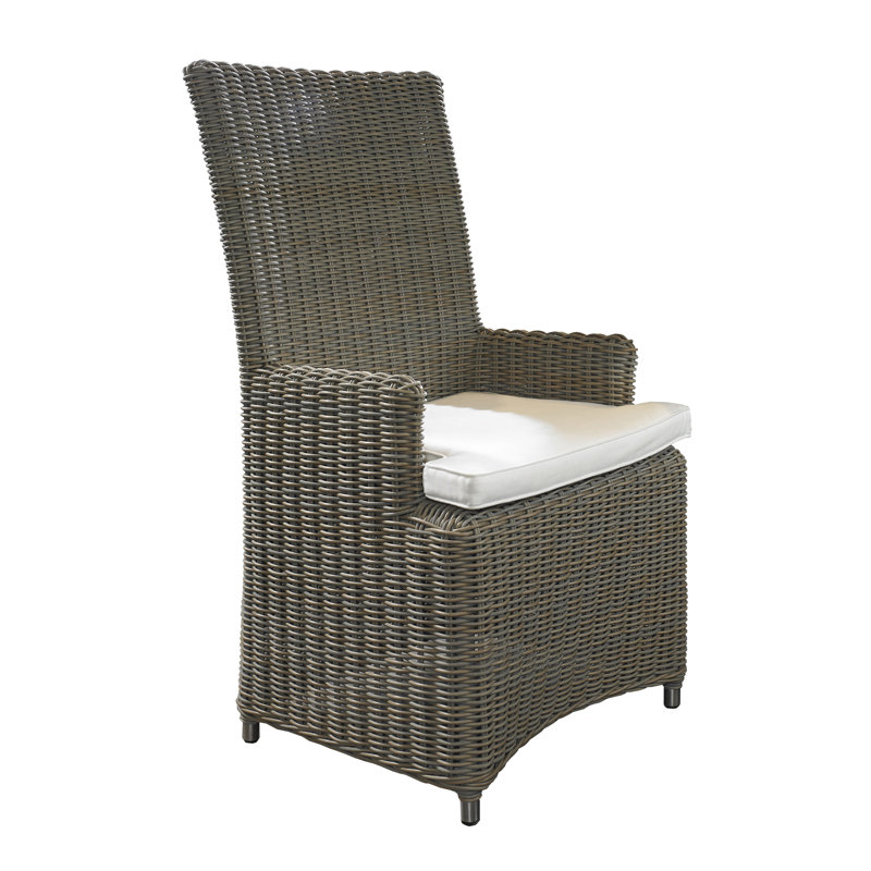 Chaise d'extérieur à accoudoirs Pindall