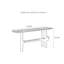 Console rétro en bois massif minimaliste