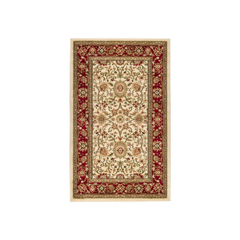 Tapis oriental Klose Performance, Rectangle 3 pi 3 po x 5 pi 3 po, Ivory/Red