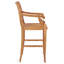 John Outdoor Teak Bar Stool