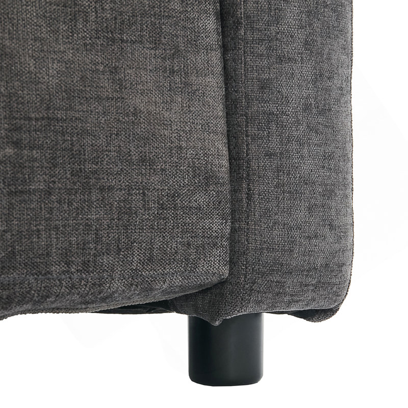 Canapé rembourré surdimensionné Comfy Cloud Canapé, Gris