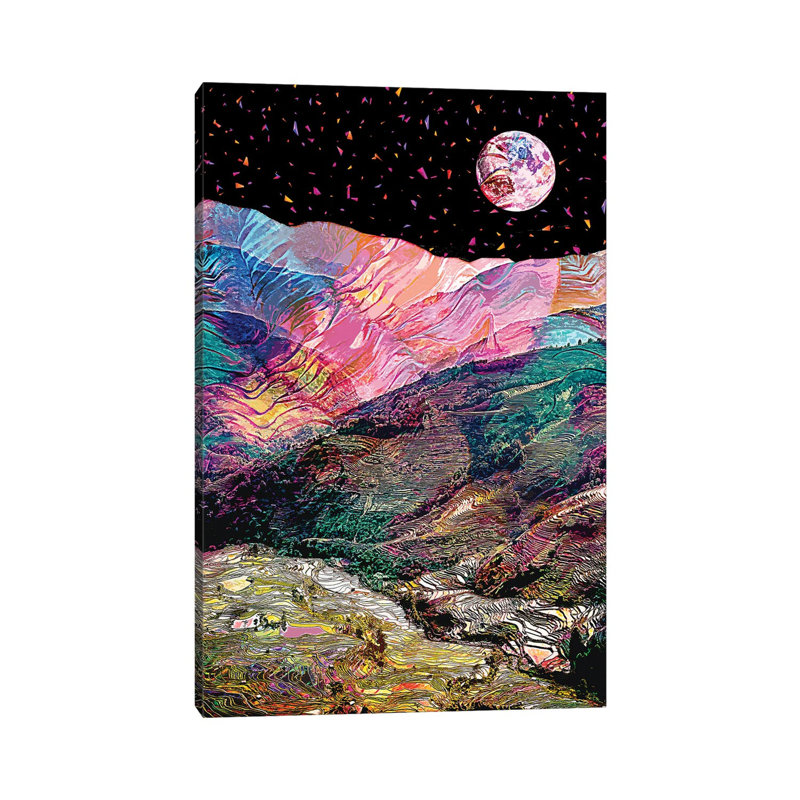 Full Moon III 1 Piece Wrapped Canvas Wall Art, 66.04 cm H x 45.72 cm W x 1.91 cm D
