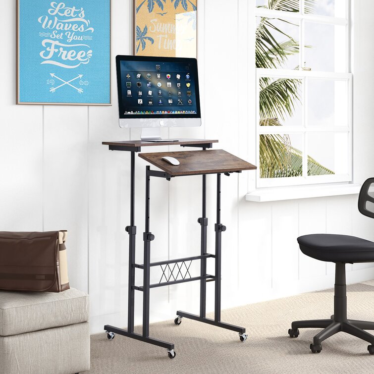 The Twillery Co.® Murray Home Office Standing Desk Converter & Reviews