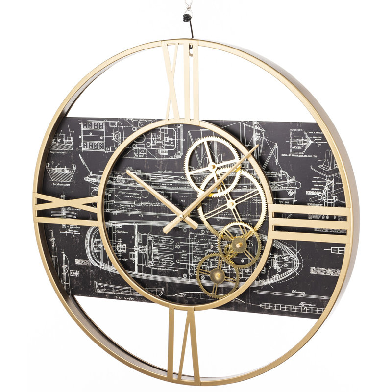 Aivils Metal Wall Clock
