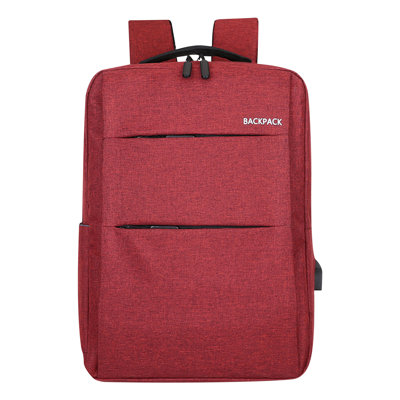 A backpack Travel Laptop Backpack With USB Charging Port   Business Backpack With Luggage Straps For Women And Men