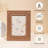 Picture Frame With Plexiglass, Wooden Graduation Picture Frame For Home Decor, Wall Mounting Or Tabletop Vertical & Horizontal Display, Father's Day & Graduation Gifts, (Curvy Tales)