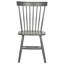 Chaise d'appoint à dossier Windsor en bois massif Matanna-157834582