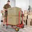 Fixturedisplays® extensible jusqu'à 45 po, chariot de transport pliable, pliable et léger, chariot manuel, chariot plateforme 10197