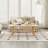 Yohaan Solid Wood Single Coffee Table 4 Legs Coffee Table with Storage-688409274