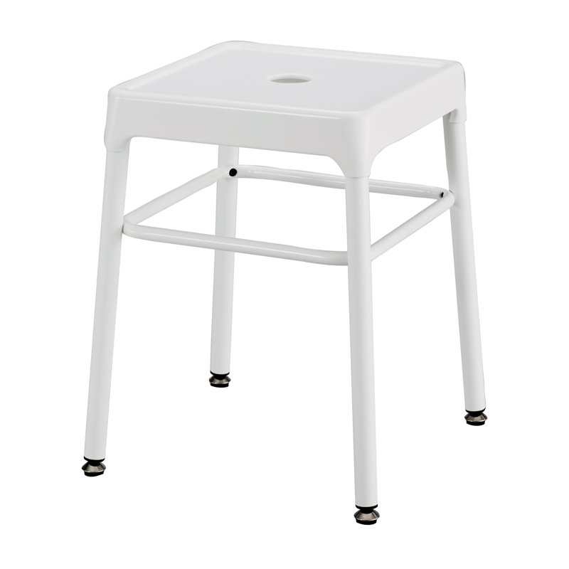 Tabouret Safco, Blanc, 18 po