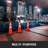 VEVOR Traffic Cones Safety Road Parking Cone with Black Weighted Base