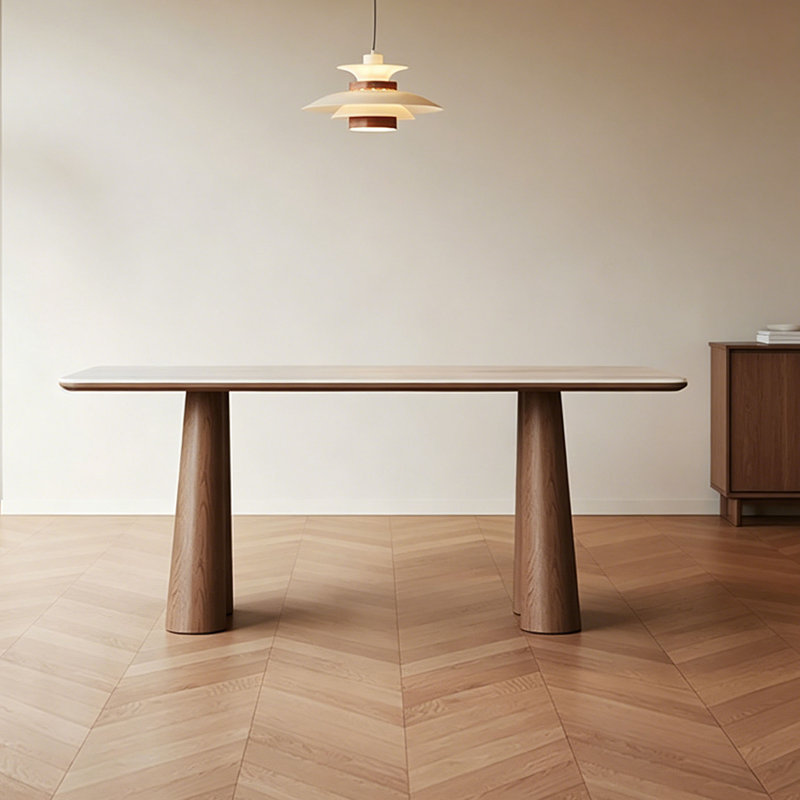 Table de salle à manger Mid-Century, 29.5" H x 78.7" W x 35.4" D