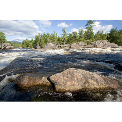 " Penobscot River Cribworks " Color Photography Print