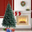 Sapin de noël artificiel blanc 6 pi