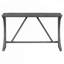Ensemble de table de bar industriel avec prise de courant, chaises confortables et design durable pour les espaces de vie modernes