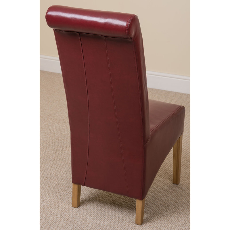 51cm H Upholstered Side Chair, Red