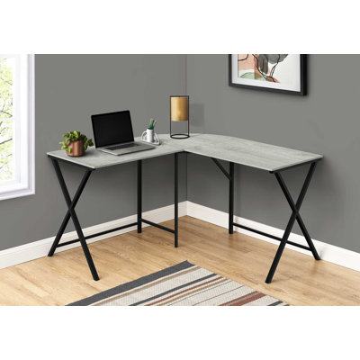 L-Shaped MDF Computer Desk