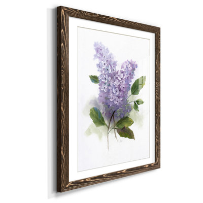 " Lilac Romance II " Painting Print