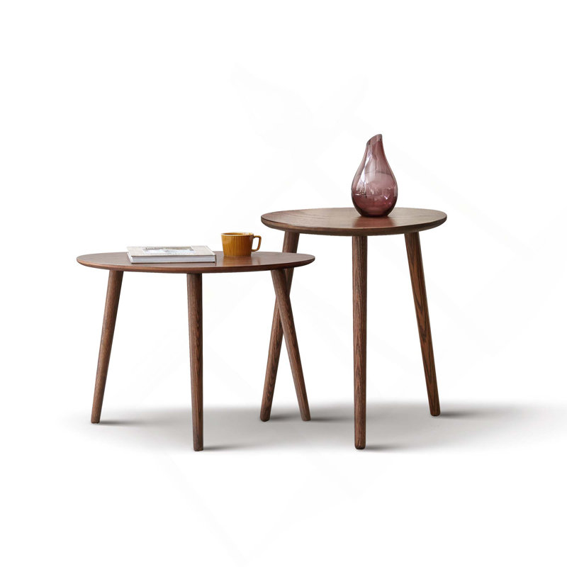 Table basse 100% bois massif, H 19,69 po x l 25,59 po x P 17,52 po