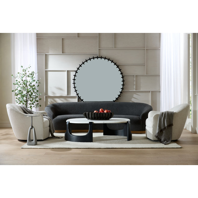 Pira Round Iron Mirror