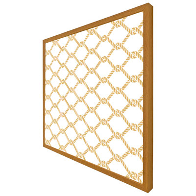 Arrollo Gold Chainlink Rope - Single Picture Frame Print