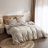 100% French Linen Duvet Cover & Sham Set with Hidden Zipper and Corner Ties-1563073306-1563073381