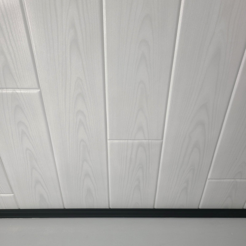 Carreau de plafond en polystyrène blanchi 39,4 L x 6,5 po