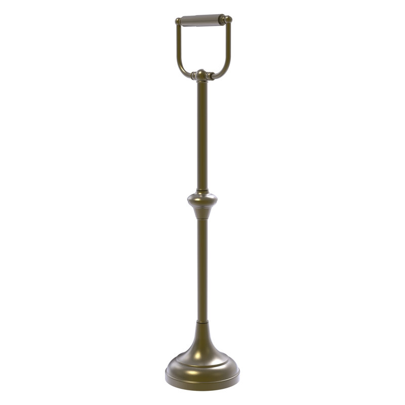 Porte-papier sur pied, Laiton antique