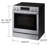 Bespoke 6.3 cu. ft. Smart Slide-In Electric Range with Illuminated Precision Knobs in Stainless Steel-123855757