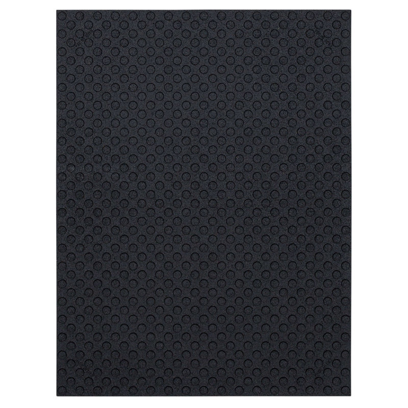Tapis de gymnastique robuste antidérapant en caoutchouc robuste 2 pi x 3 pi 3 po, Set of 3, 24" W x 36" L