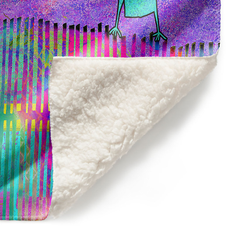  Couverture douce en sherpa, 51 po x 60 po