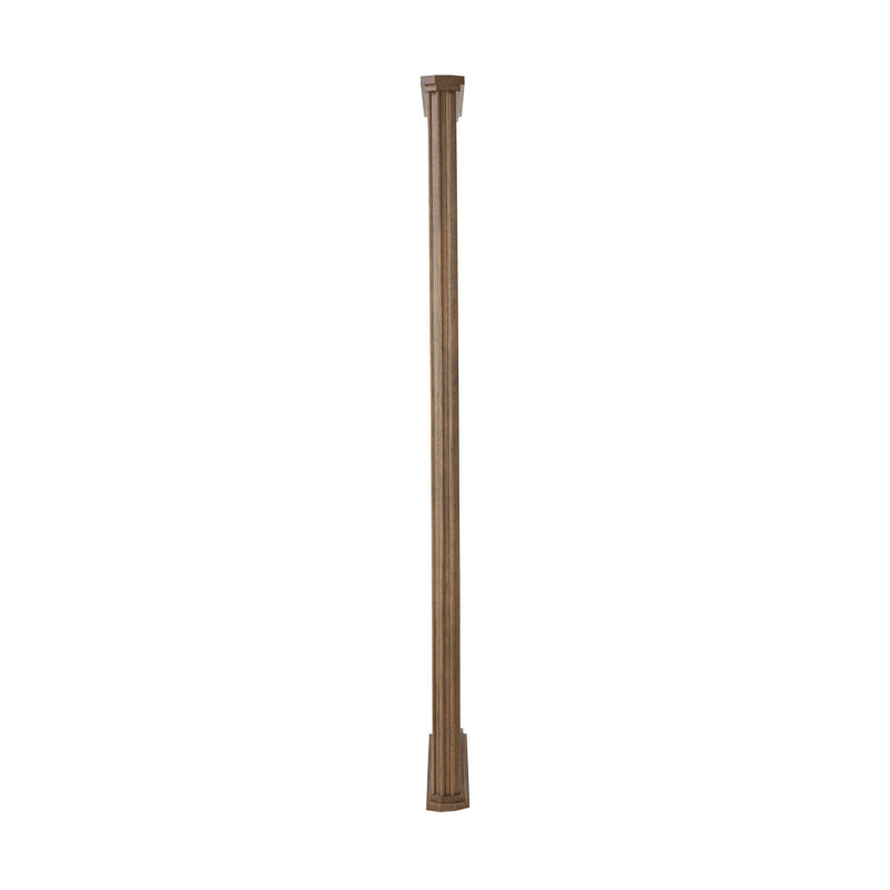 Kish Mirror-Umber Oak Solid