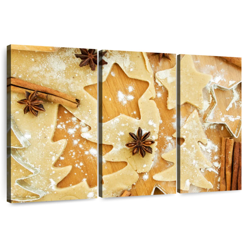 Senne Christmas Cookie Cutouts, 24" H x 38" W