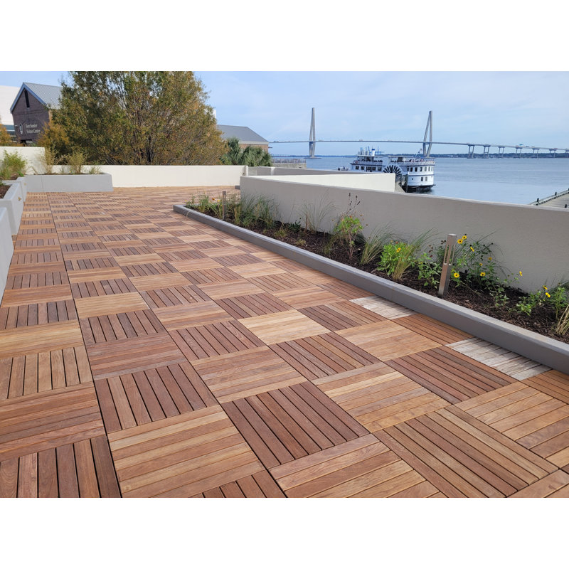Ipe Hardwood Deck Tile