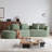 Chumenti Boneless Modern Oversized Sectional Sofa-108844354-108844351