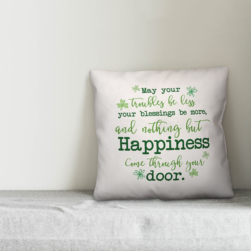 Coussin Shamrock