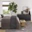 3-Drawer Dresser With Solid Wood Frame And Fluted Details-105904011