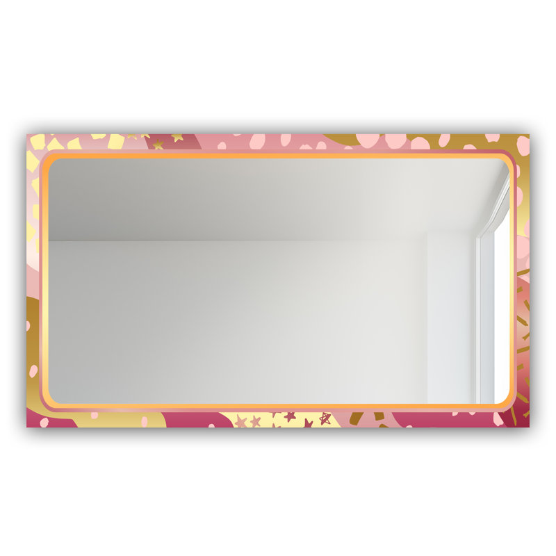 Miroir de coiffeuse Playful Glam, H 29,5 po x l 39,4 po
