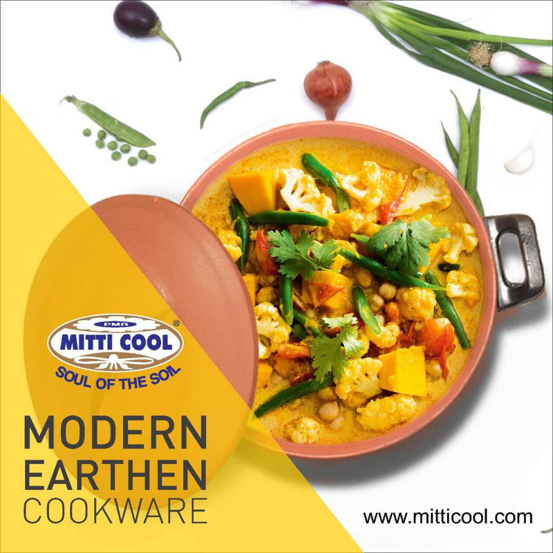 Mitti Cool Handi 2L Terracotta Standard Pot