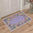 Verdant Floral Machine Washable Purple / Yellow / Green / Beige Indoor Area Rug with Non-Slip Backing-1797534214-1797534270