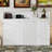 Twin XL Murphy Bed with Desk, LED Light, and USB Charging Station for Space-Saving Design-122508506