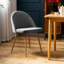 Sweeney 125.1cm H Velvet Upholstered Dining Chair-666836545