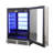 Vinotemp Vinoglow 151-Can Beverage Center, Freestanding Mini Fridge, Undercounter, Single Zone Stainless Steel With UV Glass Door And Touch Controls