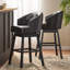 Tabouret de bar en similicuir pivotant de 30,25 po Farmington-120536293-129460734